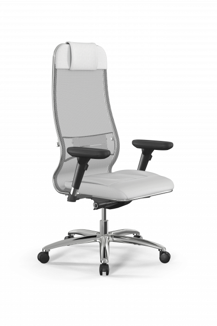 Кресло Samurai L1-2D - TS+Infinity /Uc00/Wm06/D13P(M26.B31.G20.W03), белый