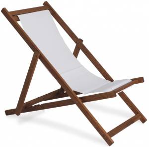 Кресло-шезлонг текстиленовое складное Afrodite 570х1200х940 мм