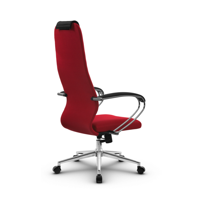 Кресло SU-B-10/подл.131/осн.009, красный/красный