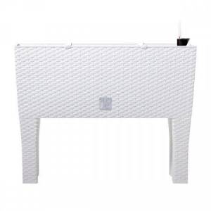 Кашпо для цветов с автополивом RATO CASE HIGH  белый 2 предмета 30л