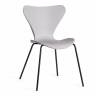 Стул Jacobsen (mod DC 102-1) / 1 шт. в упаковке пластик/металл, 45 х 54.5 х 80 см, Grey (Cерый) /Black (Черный) Grey (Cерый) /Black (Черный) пластик/металл