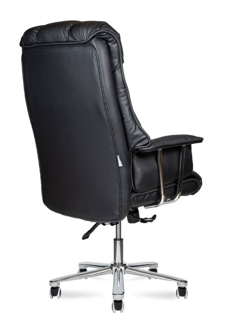 Кресло офисное / Президент / черная кожа