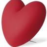 Светильник пластиковый настольный Сердце Love Lighting красный 400х270х380 мм
