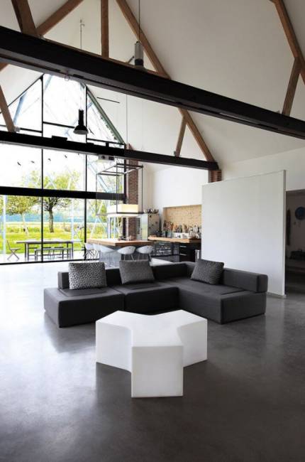 Пуф пластиковый светящийся уличный Ypsilon Lighting OUT белый 1000х1170х430 мм