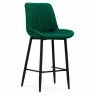 Барный стул Седа К зеленый / черный