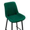 Барный стул Седа К зеленый / черный