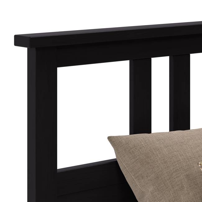 Комплект кровать Leset Мира 160х200 с основанием Чёрный Комплект кровать Leset Мира 160х200 с основанием Чёрный