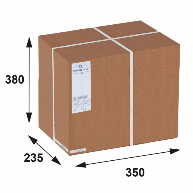 Вешалка настенная В 3Н светло-коричневый