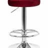 Табурет барный DOBRIN BRUNO, бордовый велюр (MJ9-43)