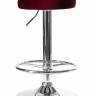 Табурет барный DOBRIN BRUNO, бордовый велюр (MJ9-43)