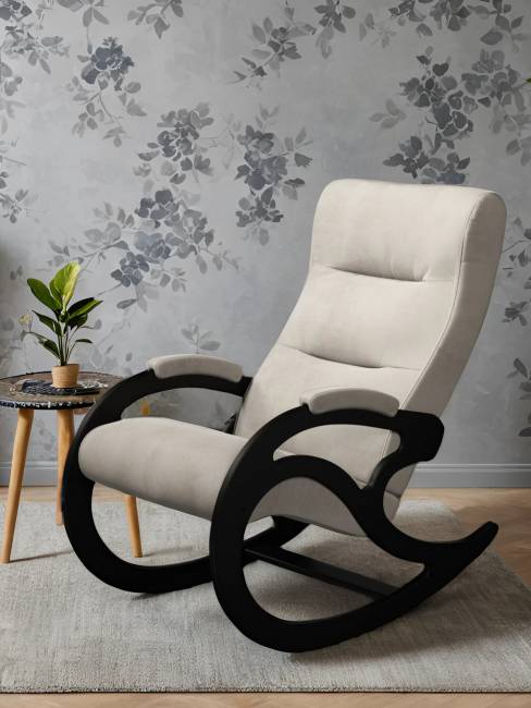 Кресло-качалка Каула Ткань Махх 100, каркас венге