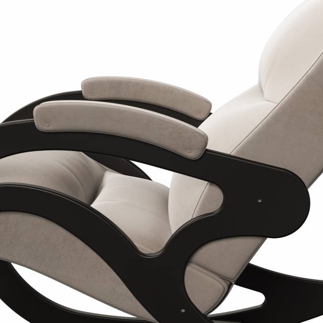 Кресло-качалка Каула Ткань Махх 100, каркас венге