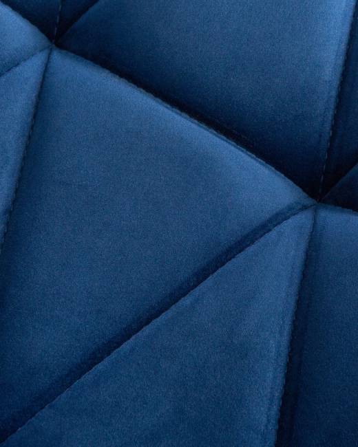 Стул барный DOBRIN BARNY, синий велюр (MJ9-117)