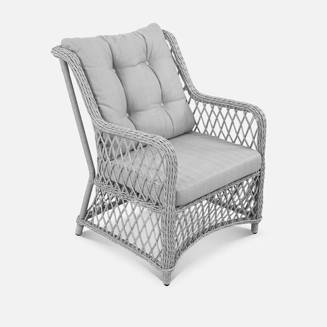 Кресло Titulo (с упаковкой) Индийское дерево, RAL 1014, Mossle 160