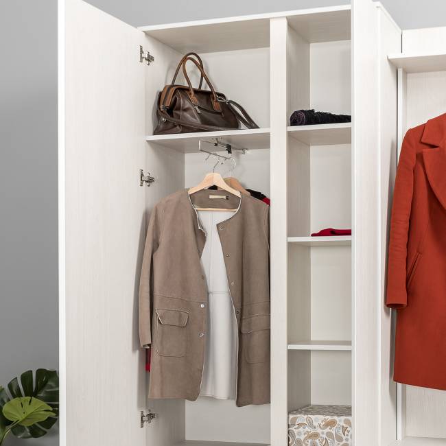 Ника прихожая комплектация № 10 цвет ясень анкор светлый