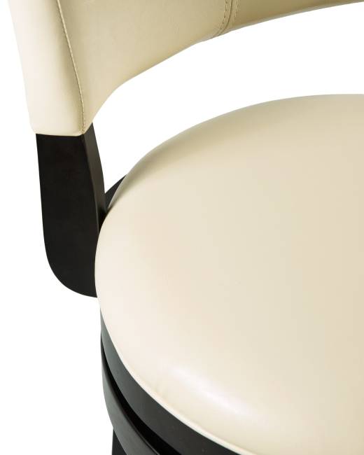 Набор 2 шт Стул барный DOBRIN JOHN BAR, капучино, кремовый