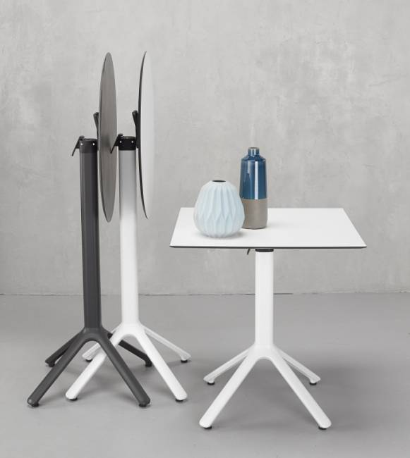 Столешница круглая Compact Laminate для подстолья Nemo, Domino, Tiffany, Cross антрацит Ø700х10 мм