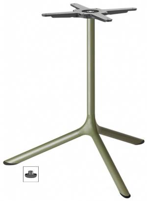 Подстолье металлическое Tripe Maxi оливковый Ø790х730 мм