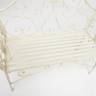 Скамья Secret de Maison BEAUJOLAIS + подушка (mod. PL08-8574) белый антик (antique white) металл