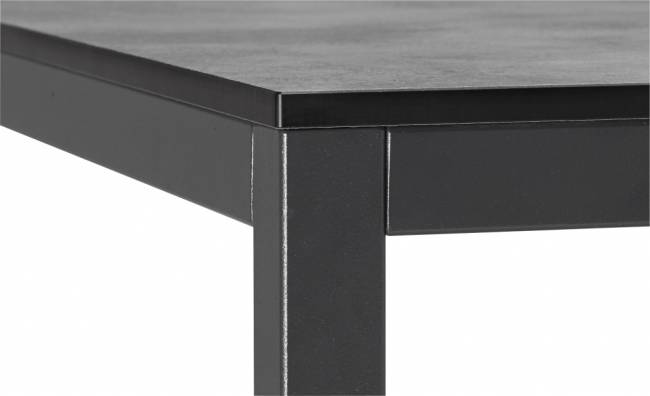 Стол ламинированный Mirto антрацит, цементный 1190х790х750 мм
