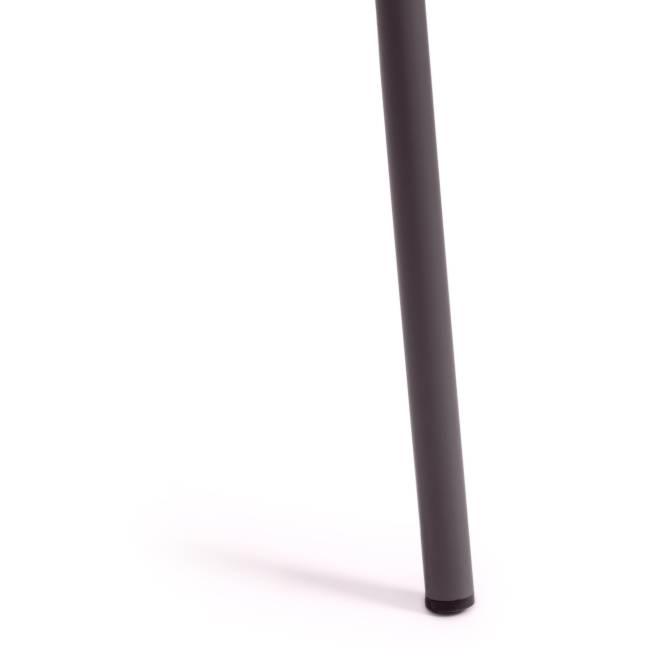 Стул EBAY (mod 03)  металл/пластик, 52x46x83.5, серый (Комплект из 4 шт.) серый металл/пластик