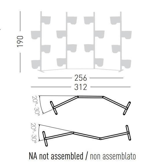 Кашпо пластиковое Gufo Planters Kit 3 3120х1900 мм Кашпо пластиковое Gufo Planters Kit 3 3120х1900 мм