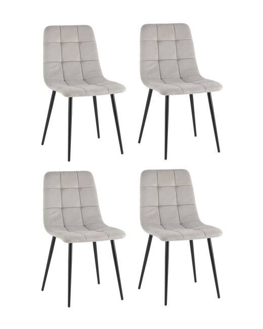 Стул Одди Original светло-серый 4 шт.