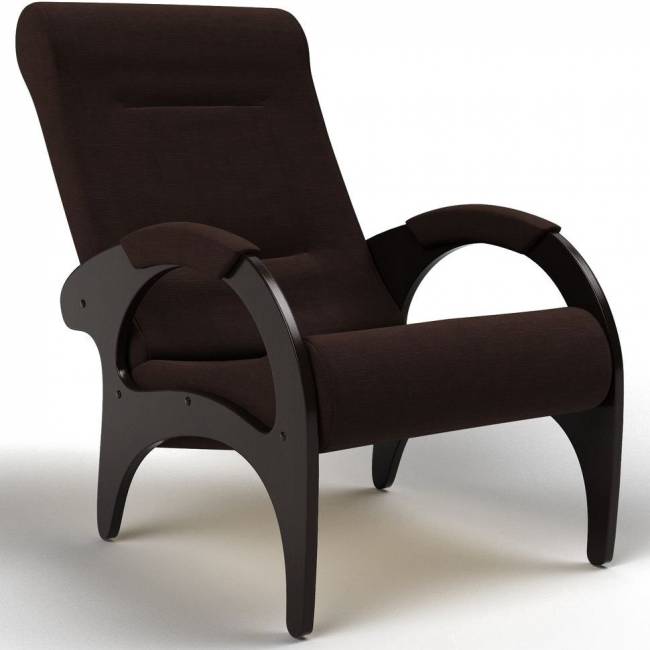Кресло для отдыха Римини, ткань шоколад
