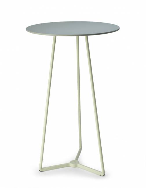 Подстолье металлическое барное Atomo зеленый шалфей Ø600х1090 мм