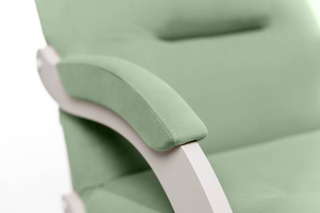 Кресло Leset Дэми Слоновая кость V14 бирюзовый