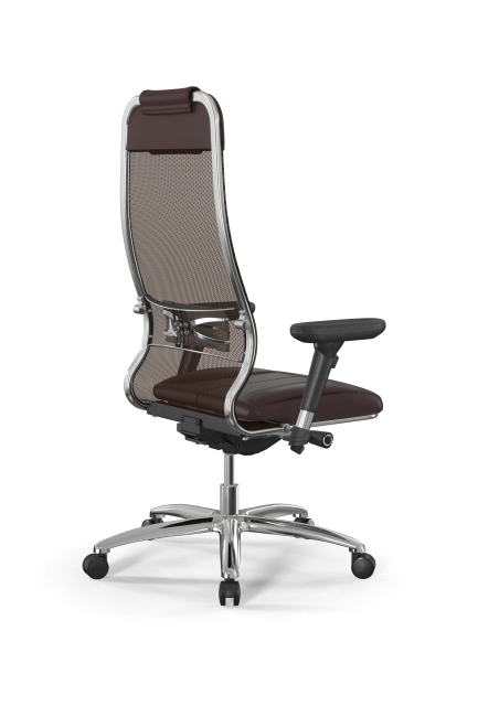 Кресло Samurai L1-2D - TS+Infinity /Uc00/Wm06/D13P(M26.B31.G20.W03), темно-коричневый