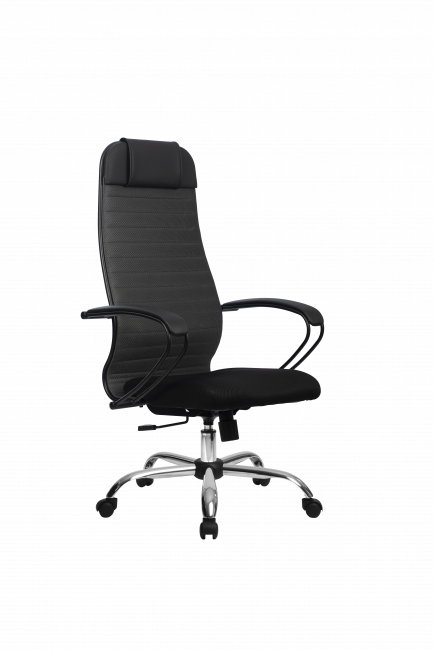 Кресло МЕТТА-21(MPRU)/подл.130/осн.003, темно-серый