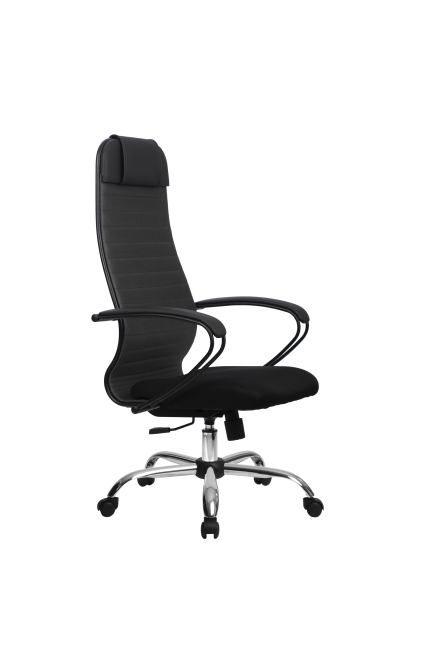 Кресло МЕТТА-21(MPRU)/подл.130/осн.003, темно-серый