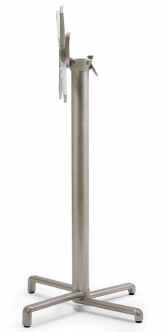 Подстолье металлическое барное складное Scudo High тортора 520х480х1070 мм