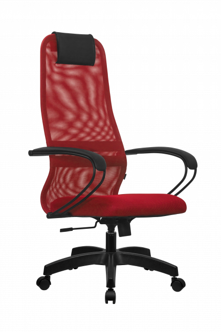 Кресло SU-B-8/подл.130/осн.001, красный/красный