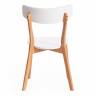 Стул Клеар/Claire/1 шт. в упаковке дерево гевея, МДФ, 48х49,5х81,5хш44см, белый/натуральный White (Белый) / Natural (натуральный) дерево гевея, МДФ