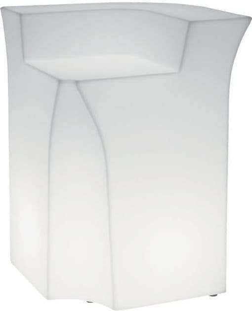 Стойка пластиковая барная светящаяся Jumbo Corner Lighting белый 850х850х1100 мм Стойка пластиковая барная светящаяся Jumbo Corner Lighting белый 850х850х1100 мм