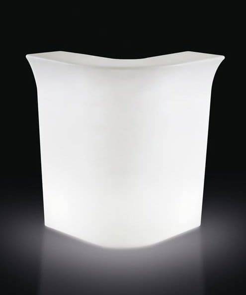 Стойка пластиковая барная светящаяся Jumbo Corner Lighting белый 850х850х1100 мм Стойка пластиковая барная светящаяся Jumbo Corner Lighting белый 850х850х1100 мм