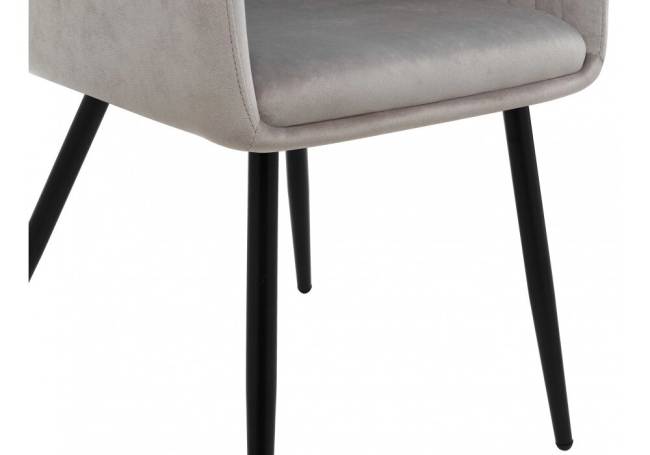 Стул на металлокаркасе Slam светло-серый