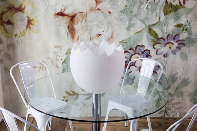 Кулер для бутылок светящийся Kalimera белый Ø440х400 мм