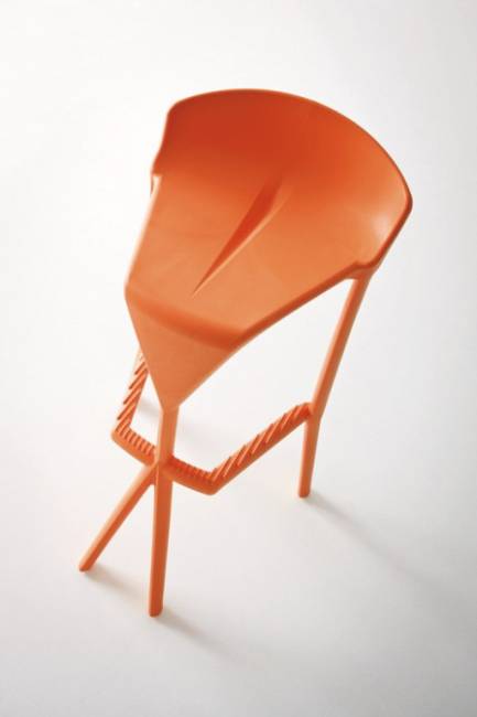 Стул пластиковый барный Shiver 430х450х750 мм Стул пластиковый барный Shiver 430х450х750 мм