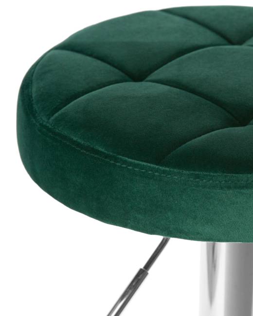 Табурет барный DOBRIN BRUNO, зеленый велюр (MJ9-88)
