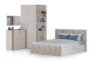 Спальня Амели № 9 цвет шёлковый камень/бетон чикаго беж