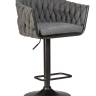 Набор 2 шт Стул барный DOBRIN LEON, графитовая ткань (LAR-275-21)