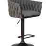 Набор 2 шт Стул барный DOBRIN LEON, графитовая ткань (LAR-275-21)
