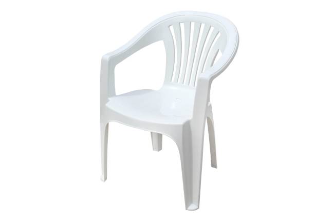 Кресло пластиковое Эфес, белый