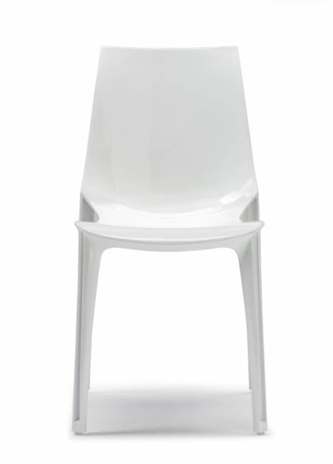 Стул пластиковый Vanity белый 550х490х880 мм