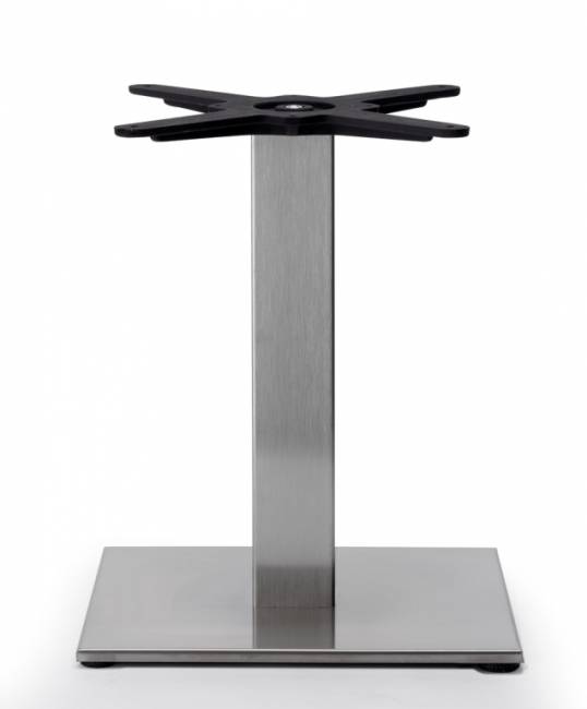 Подстолье металлическое Tiffany сатинированный стальной 400х400х500 мм