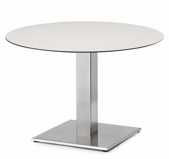 Подстолье металлическое Tiffany сатинированный стальной 400х400х500 мм