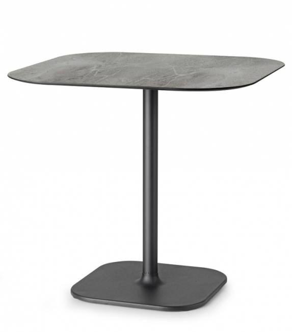 Столешница квадратная со скругленными углами Compact Laminate каменный 700х700х10 мм Столешница квадратная со скругленными углами Compact Laminate каменный 700х700х10 мм